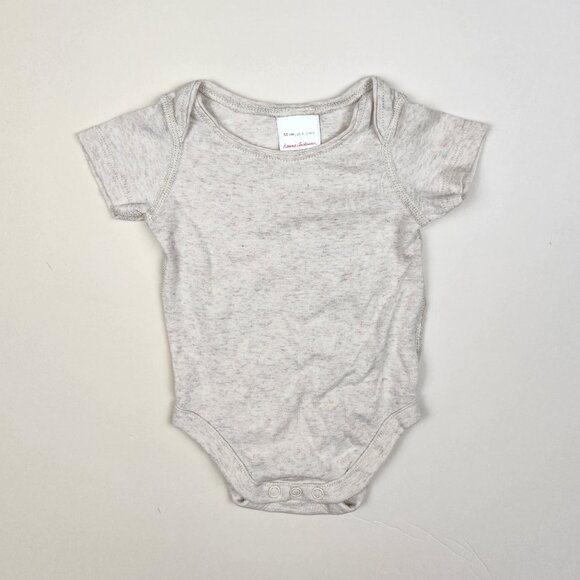 Hanna Andersson Baby Lightweight Soft Short Sleeve Bodysuit 0-3 months - Picture 1 of 7